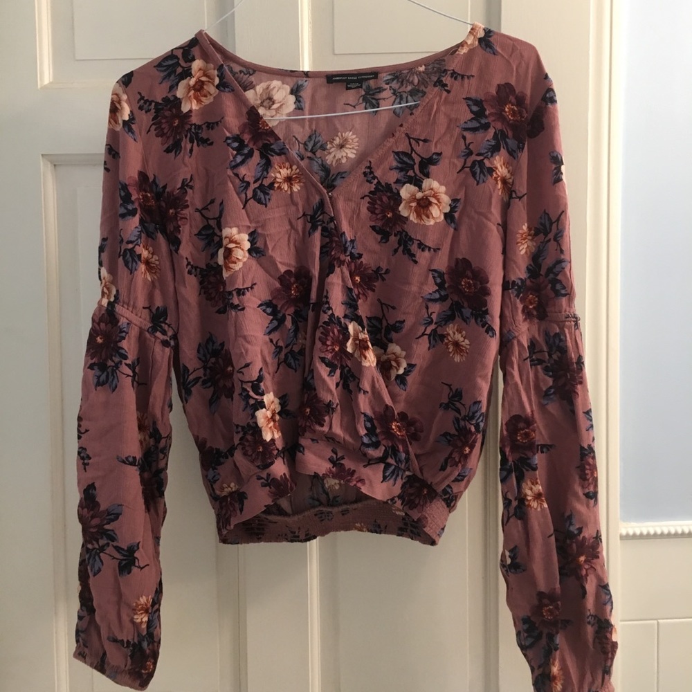 Flowered blouse